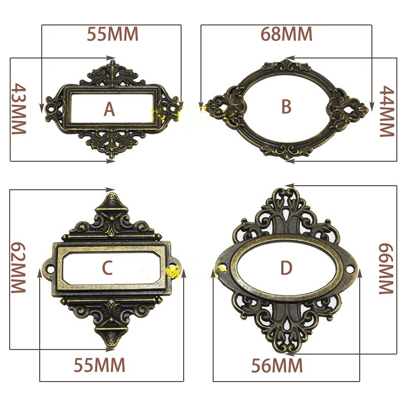 3pcs Antique Carved Accessorie - Furniture Hardware Names ulasan dan harga